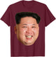Daddy Kim Jong-Un – lustiges T-Shirt - T-Shirt | Maroon