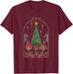 Harry Potter Christmas Dinner Christmas T-Shirt - T-Shirt | Maroon