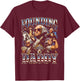 Founding Daddy 4th of July George-Washington Patriotic T-Shirt - T-Shirt | Maroon