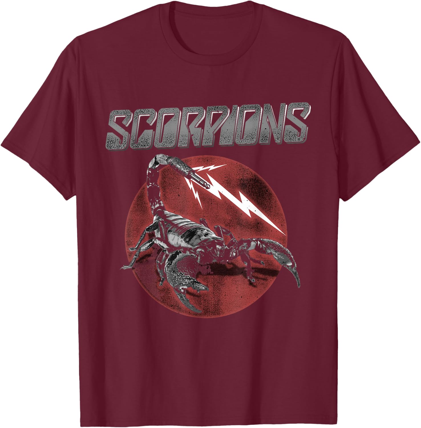 Official Scorpions 7 Jack Black , black T-Shirt - T-Shirt | Maroon