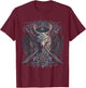 Odin's Wolf Fenrir Northman Valhalla Norse Mythology T-Shirt - T-Shirt | Maroon
