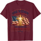 One Nation Under God Christian Patriotic 250th Anniversary T-Shirt - T-Shirt | Maroon