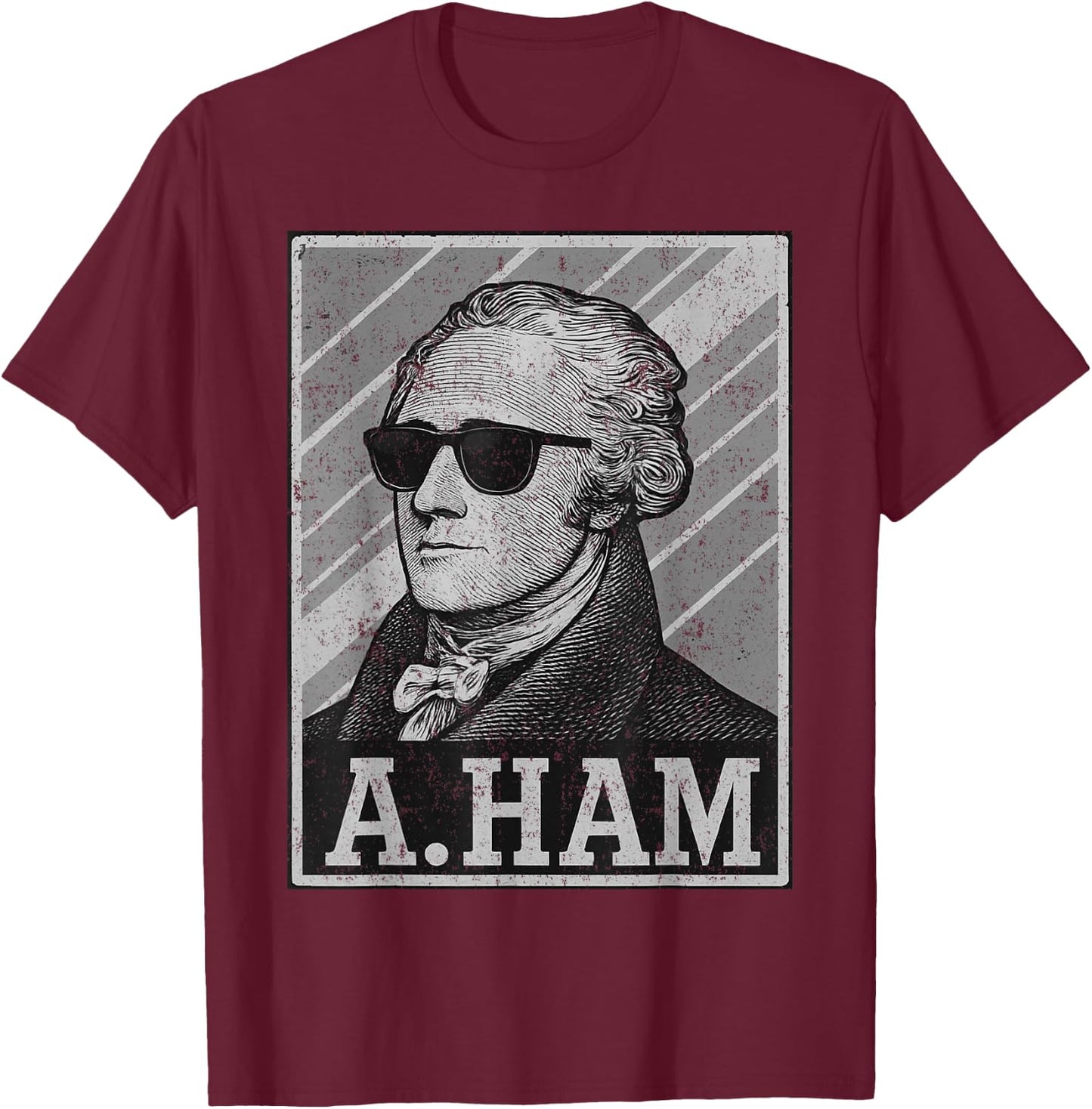 Retro Alexander Hamilton Funny Saying Men Women Kids T-Shirt - T-Shirt | Maroon