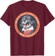 KISS Beethoven , Black, Small, -Adults, Short Sleeve, , Classic Fit, Cotton 65% Polyester 35% T-Shirt - T-Shirt | Maroon