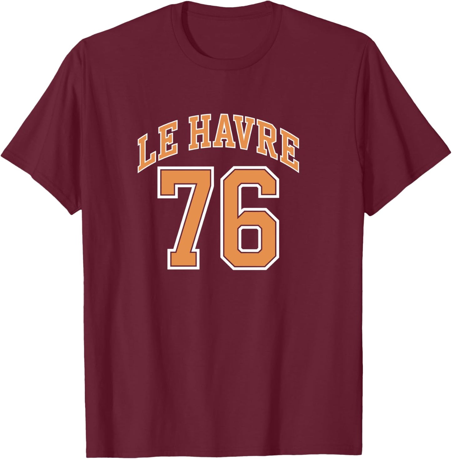 Le Havre 76 Manche Longue T-Shirt - T-Shirt | Maroon