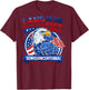 Land of the Free Semi Quincentennial 1776 2026 250th T-Shirt - T-Shirt | Maroon