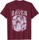 Disney That's So Raven Distressed Black & White Portrait T-Shirt - T-Shirt | Maroon