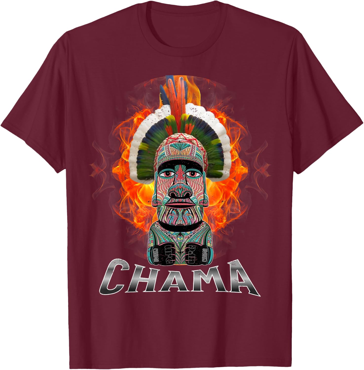 Chama Paotan Alex Periera MMA Fan JJB Boxing Muay Thai T-Shirt - T-Shirt | Maroon