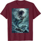 Mermaid Legend Mythology Myth T-Shirt - T-Shirt | Maroon