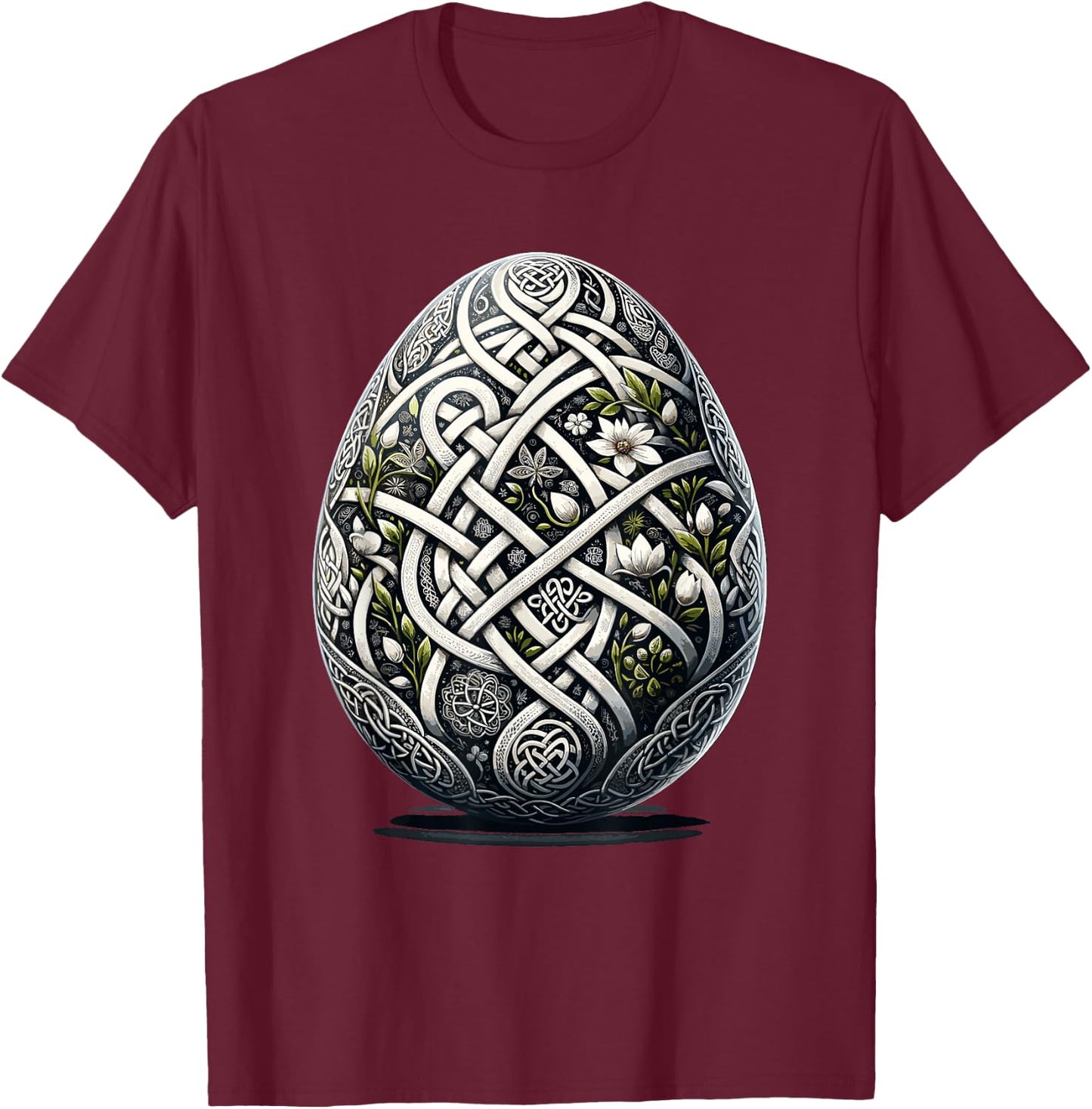 Easter Ostara Eostre Pagan Witchcraft Spring Moon T-Shirt - T-Shirt | Maroon