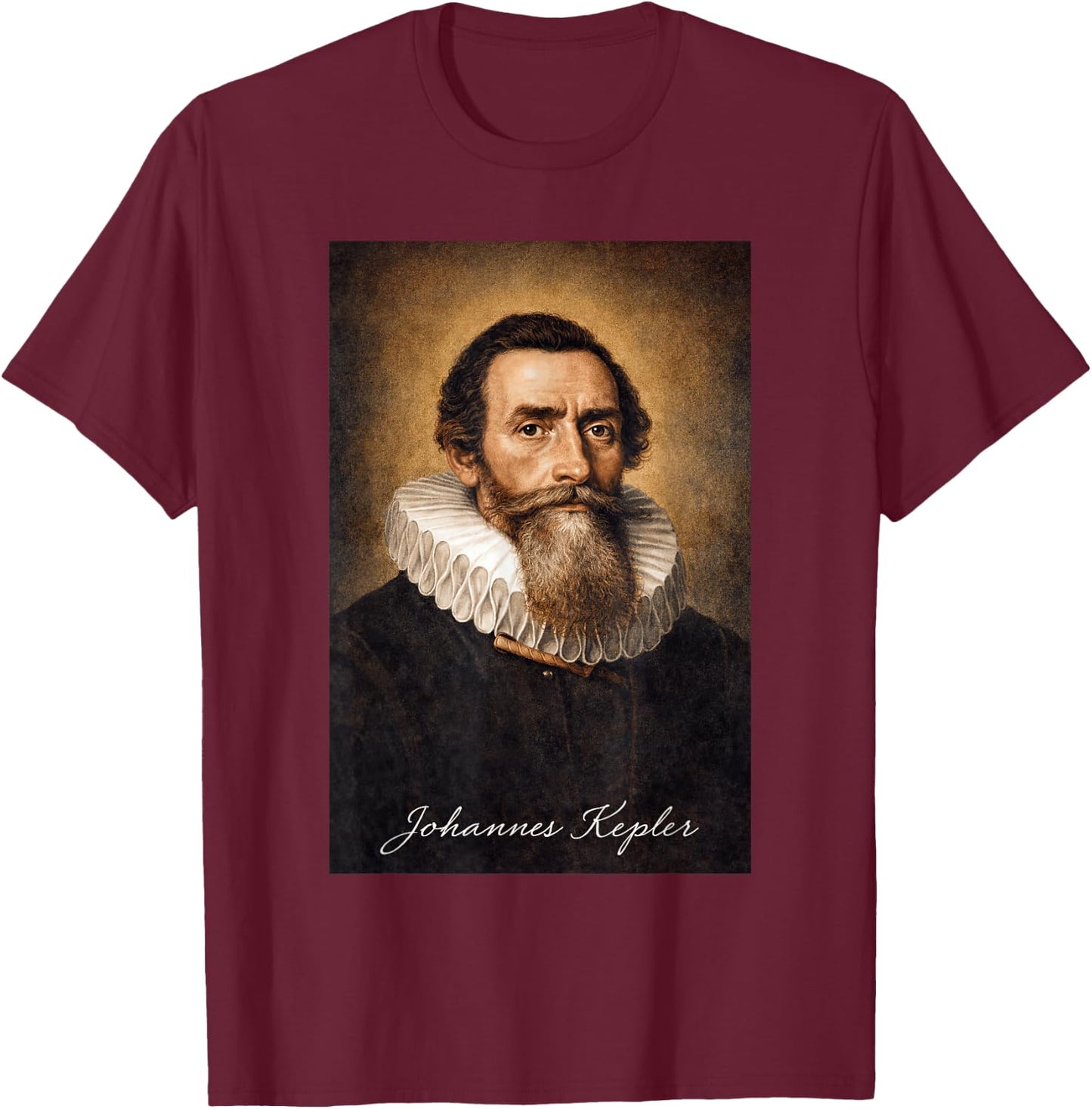 Johannes Kepler T-Shirt - T-Shirt | Maroon