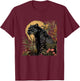 Panther Nature Wildlife Jungle Animal Art Panther Lover T-Shirt - T-Shirt | Maroon