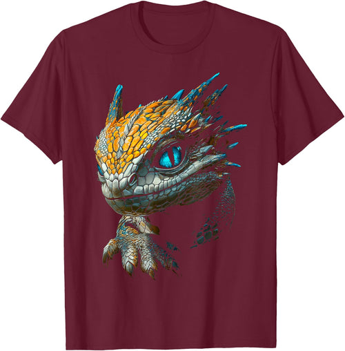 Mythical Dragon Blue Eyes Illustration Dragon