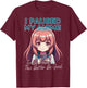 I Paused My Anime To Be Here Japan Kawaii Manga Anime outfit T-Shirt - T-Shirt | Maroon