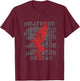 Hollywood Undead – Offizieller Merchandise-Artikel – Dove Stack T-Shirt - T-Shirt | Maroon