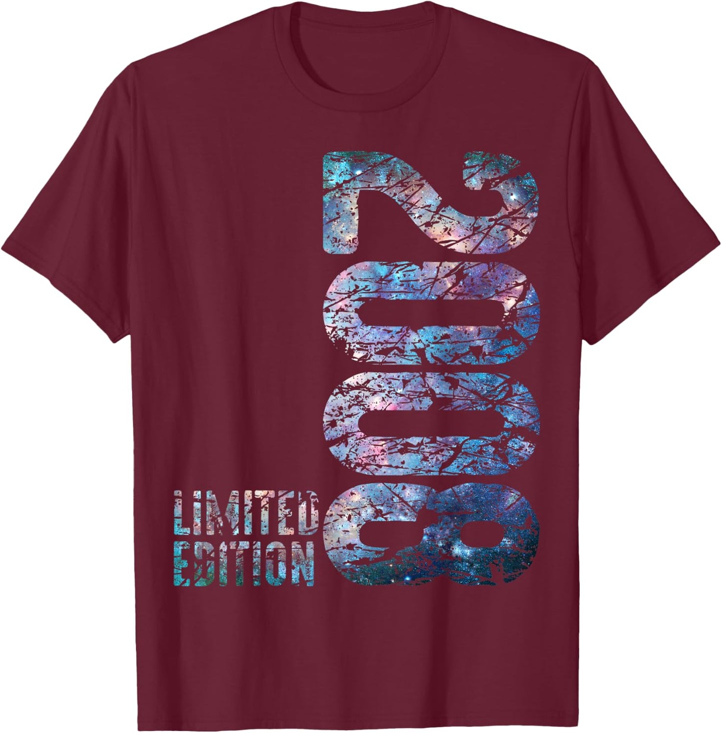 18th Birthday Boy Girl 18 Years 2008 Gift Funny T-Shirt - T-Shirt | Maroon