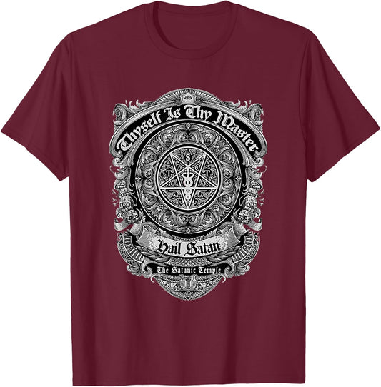 The Satanic Temple Occult T-Shirt - T-Shirt | Maroon