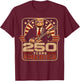 Trump 250 Years America Guitar Retro T-Shirt - T-Shirt | Maroon