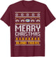 Bland Tigers Logo Merry Christmas Ugly Sweater HS T-Shirt - T-Shirt | Maroon