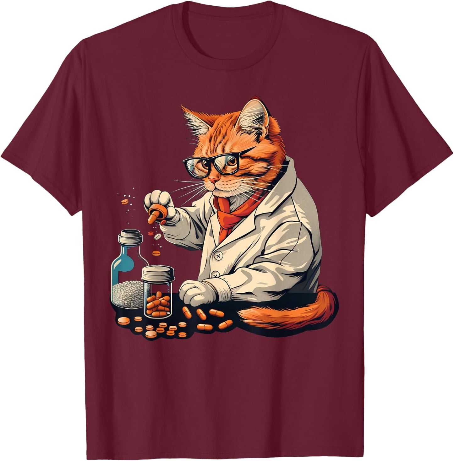 Certified Pharmacist T-Shirt - T-Shirt | Maroon