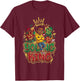 Black Young King Black History Month Juneteenth Kids Boys T-Shirt - T-Shirt | Maroon