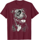 American Bully Dog Graphic Pet Art American Bully , Black, S T-Shirt - T-Shirt | Maroon