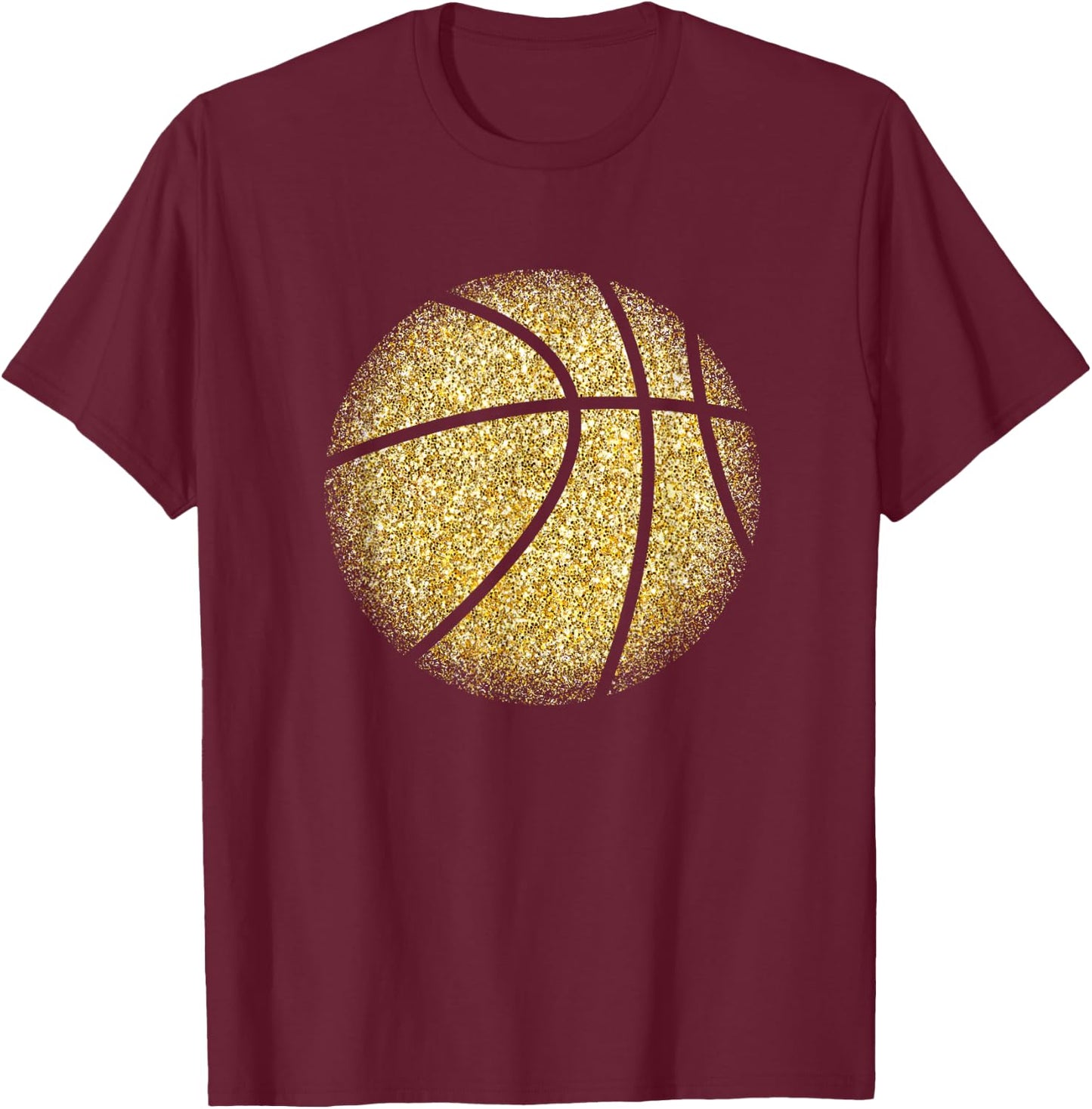 Basketball Player Funny Bball Lover Sports Vintage T-Shirt - T-Shirt | Maroon