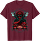 Marvel Deadpool Wreckless Portrait Small T-Shirt - T-Shirt | Maroon