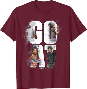 DILJIT DOSANJH | G.O.A.T. 2 | Punjabi Singer | Desi Apparel T-Shirt - T-Shirt | Maroon