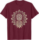 Pineapple Upside Down Pineapple Subtle Swinger Lifestyle T-Shirt - T-Shirt | Maroon