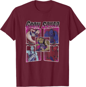 Space Jam: A New Legacy Group Shot Goon Squad Box Up T-Shirt - T-Shirt | Maroon
