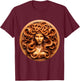 Medusahead Greek Mythology Ancient Snake Hair T-Shirt - T-Shirt | Maroon