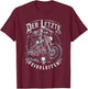 Der letzte Reiseleiter T-Shirt - T-Shirt | Maroon