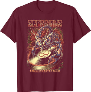 The Sting Never Fades Official Merch T-Shirt - T-Shirt | Maroon