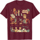 Star Wars May The 4th Be with You Classic Vintage Art T-Shirt - T-Shirt | Maroon