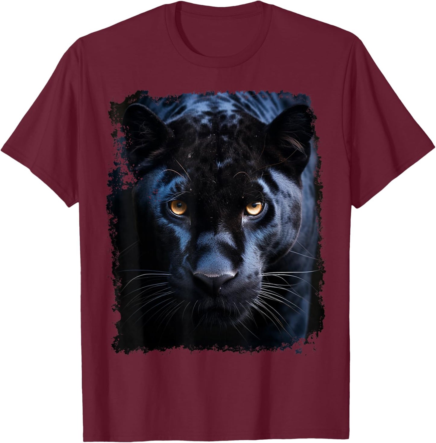 A Panther Black T-Shirt - T-Shirt | Maroon