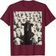 White Sheep Black T-Shirt - T-Shirt | Maroon