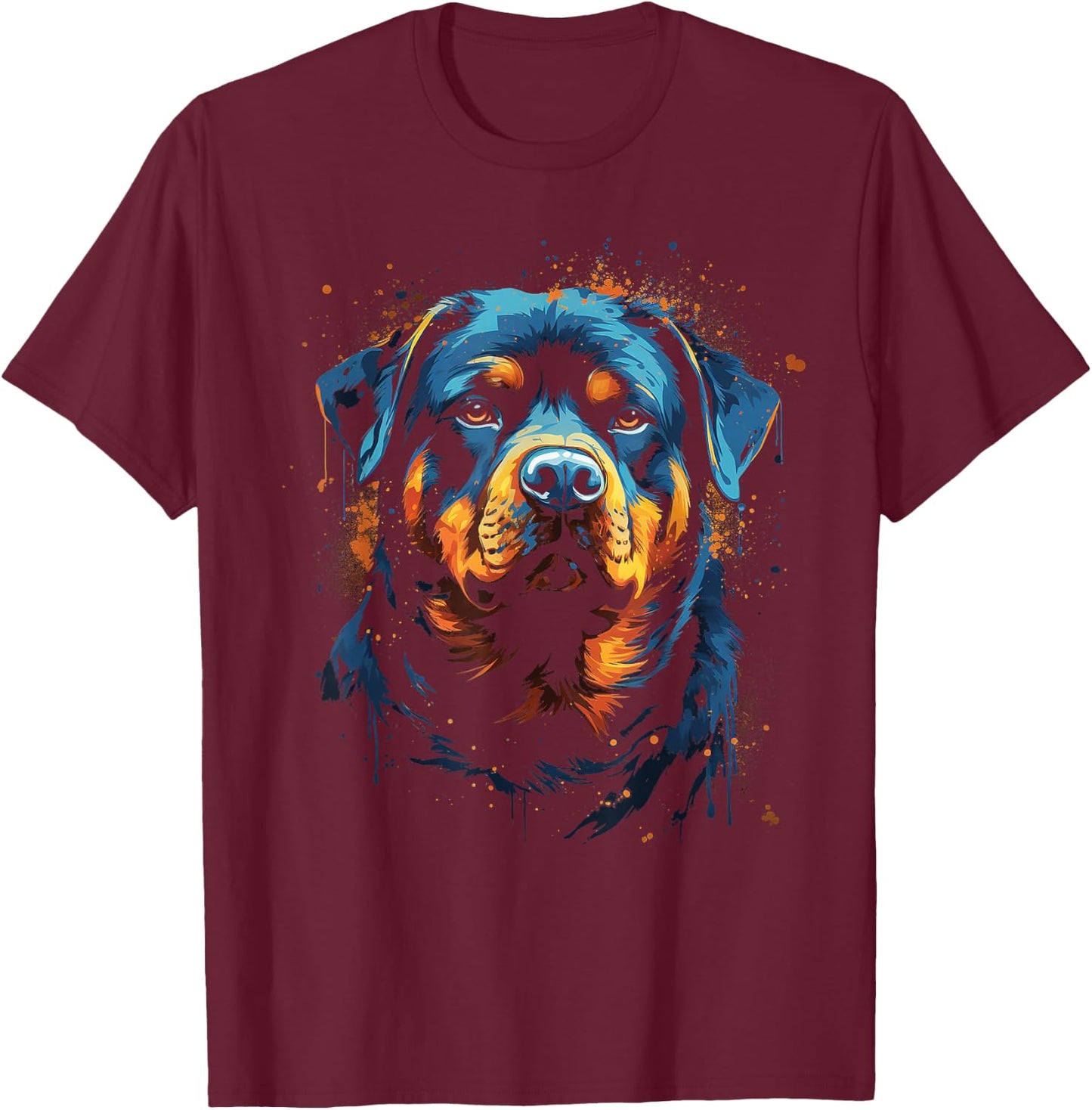 Rottweiler T-Shirt - T-Shirt | Maroon