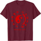 Bruce Lee Jeet Kune Do Red Emblem T-Shirt - T-Shirt | Maroon