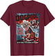 Marvel Deadpool & Wolverine Dogpool Doodle Comic Book Cover , Black, S T-Shirt - T-Shirt | Maroon