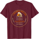 Duck Walks Into a Bar Funny Bread Joke Design T-Shirt - T-Shirt | Maroon