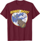 B-17 Classic Vintage Aviation Bomber Distressed F-Bomb T-Shirt - T-Shirt | Maroon