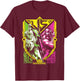 Marvel Thor Ragnarok Thor VS Hulk T-Shirt - T-Shirt | Maroon