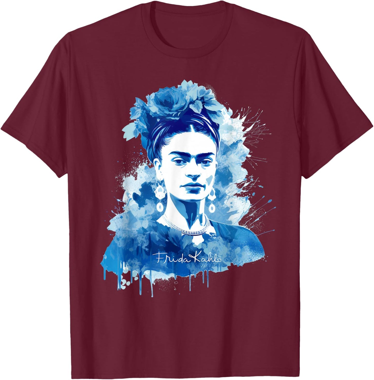 Frida Kahlo - Vielzahl von Artikeln T-Shirt - T-Shirt | Maroon