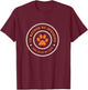 I'd Rather Be Spending Time with My Dog Funny Retro T-Shirt - T-Shirt | Maroon