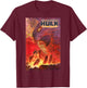 Marvel The Immortal Hulk Comic Cover T-Shirt - T-Shirt | Maroon