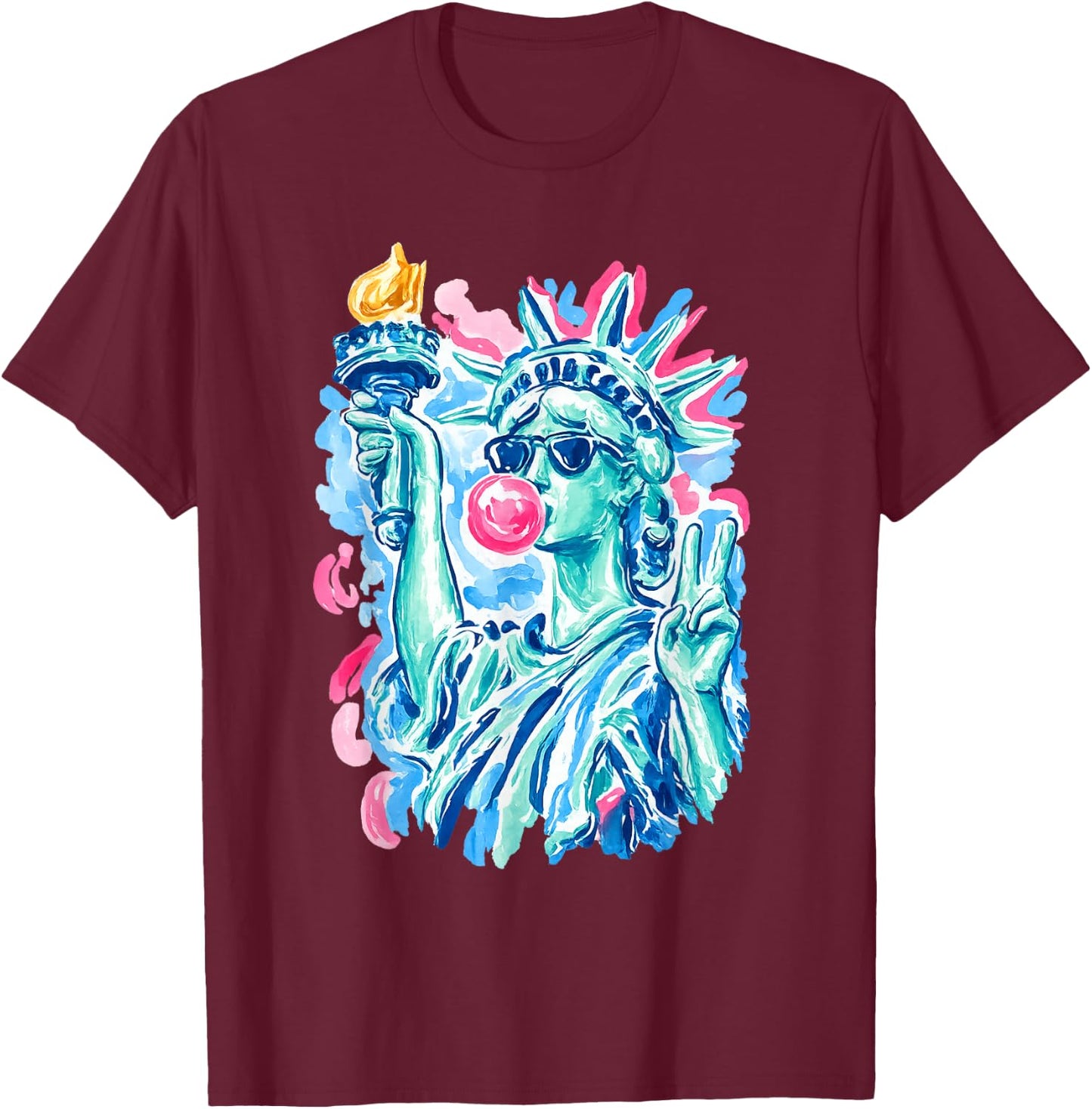4th of July T-Shirt - T-Shirt | Maroon