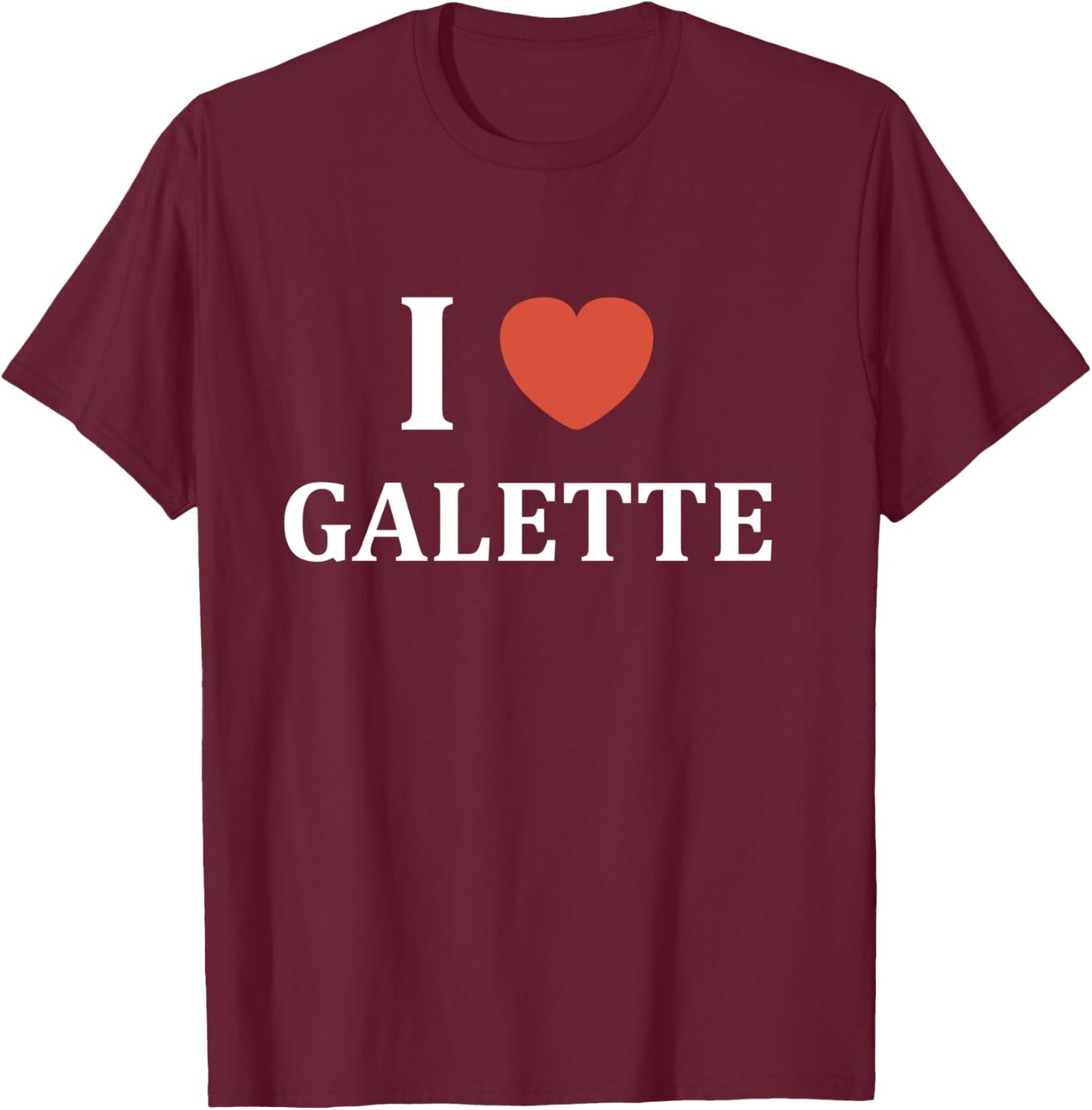 Food Cake Cake Love i Love Long Handle T-Shirt - T-Shirt | Maroon