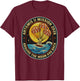 Artemis II Mission 2026 Shirt Around The Moon and Back T-Shirt - T-Shirt | Maroon