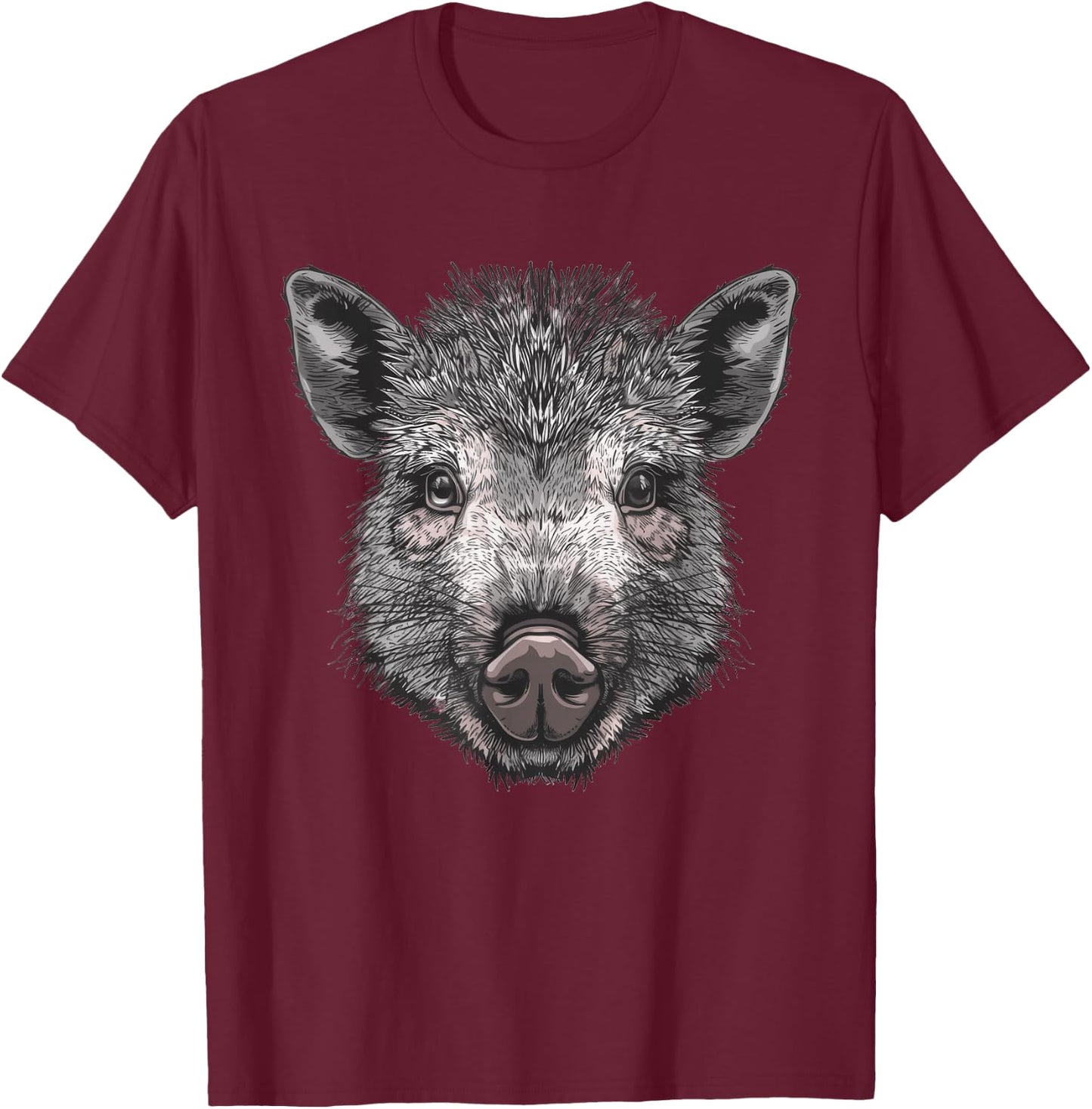 Javelina Design , Small, Black T-Shirt - T-Shirt | Maroon